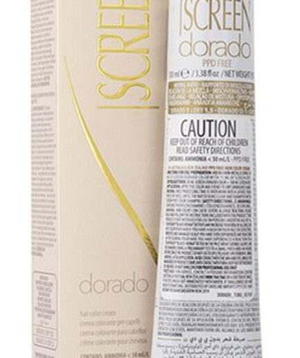 Screen Dorado Hair Color Cream With 24k Gold 7dr Copper Golden Blonde 100ml