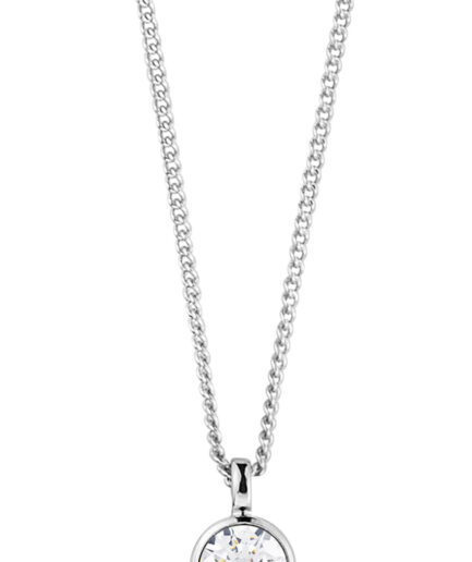 Dyrbergkern Ette Necklace Color: Silvercrystal Onesize Women