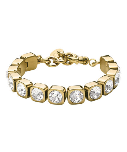 Dyrbergkern Conian Bracelet Color: Goldcrystal Onesize Women