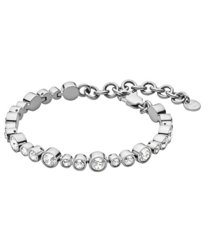 Dyrbergkern Teresia Bracelet Color: Silvercrystal Onesize Women