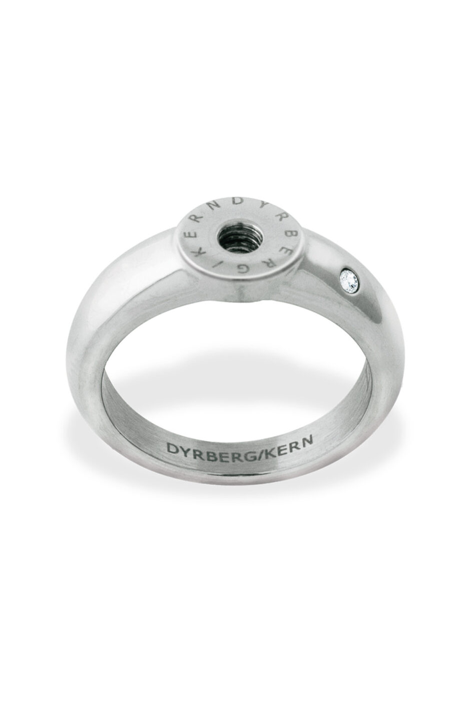 Dyrbergkern Ring Ring Color: Silvercrystal I Women