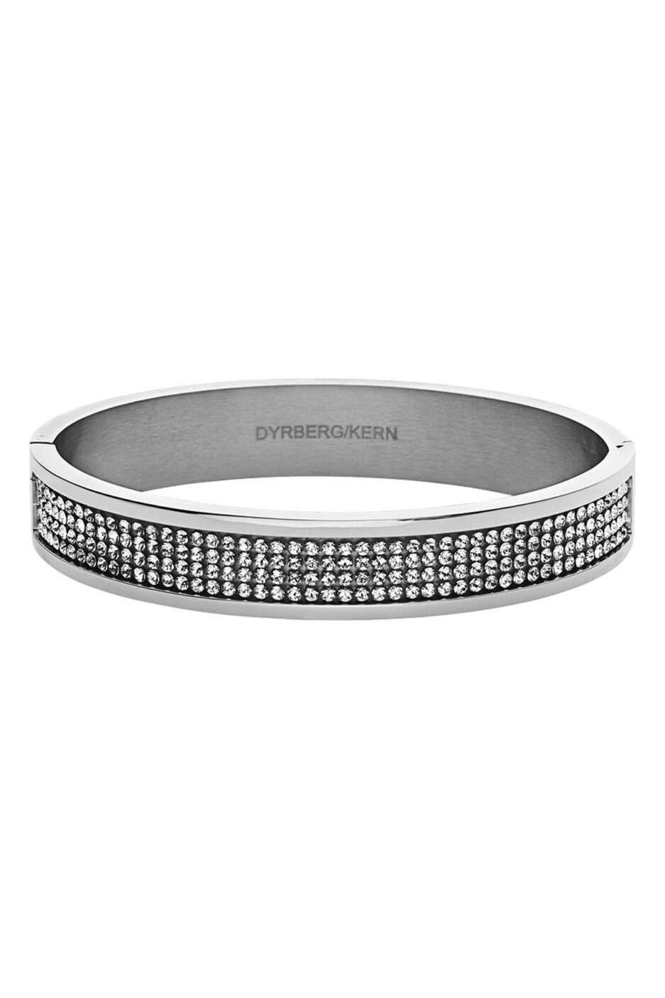 Dyrbergkern Heli Bangle Color: Silvercrystal I Women