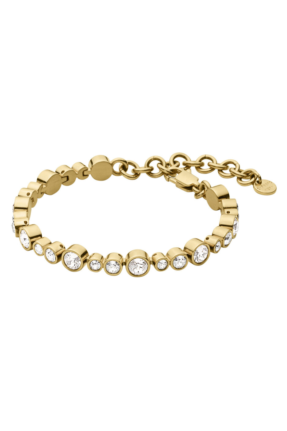 Dyrbergkern Teresia Bracelet Color: Goldcrystal Onesize Women