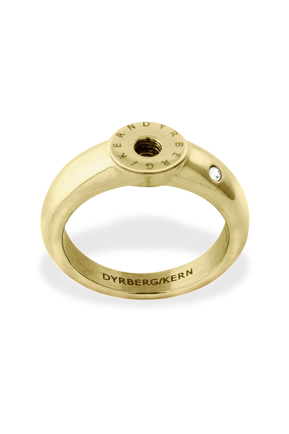 Dyrbergkern Ring Ring Color: Goldcrystal  Women