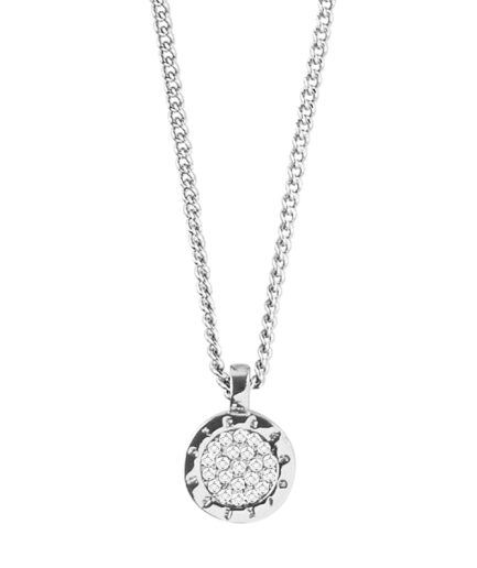 Dyrbergkern Alia Necklace Color: Silvercrystal Onesize Women