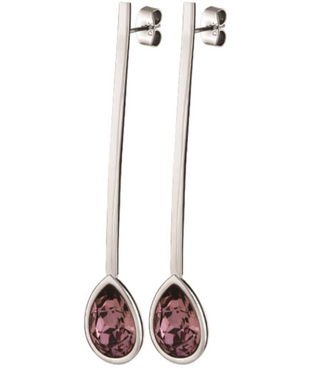 Dyrbergkern Verona Earring Color: Silver Pink Onesize Women