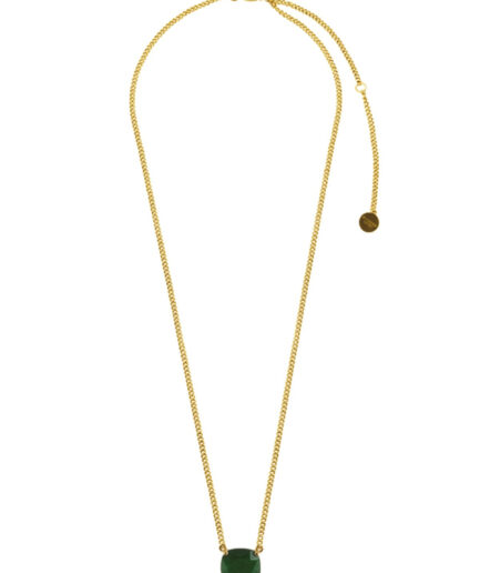 Dyrbergkern Manny Necklace Color: Goldgreen Onesize Women