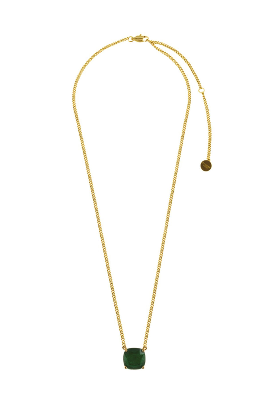 Dyrbergkern Manny Necklace Color: Goldgreen Onesize Women