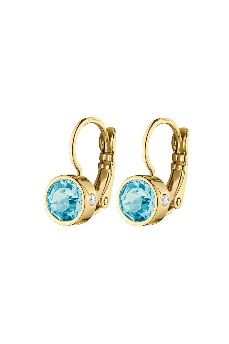 Dyrbergkern Madu Earpost Color: Goldblue Onesize Women