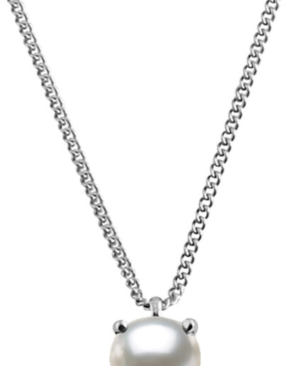 Dyrbergkern Manny Necklace Color: Silvercrystal Onesize Women