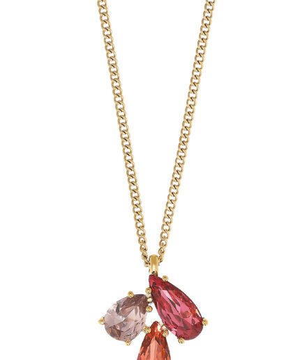 Dyrbergkern Avira Necklace Color: Goldpurple Onesize Women