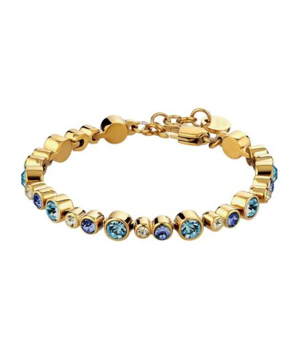 Dyrbergkern Teresia Bracelet Color: Goldblue Onesize Women