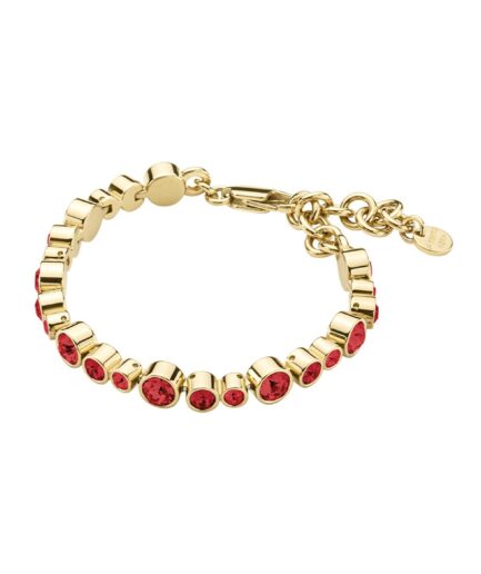 Dyrbergkern Teresia Bracelet  Color: Goldred Onesize Women