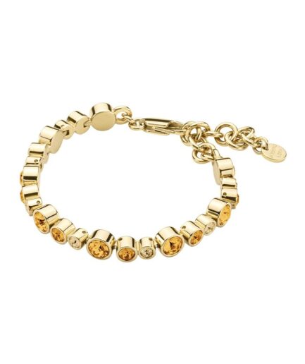 Dyrbergkern Teresia Bracelet  Color: Gold Orange Onesize Women