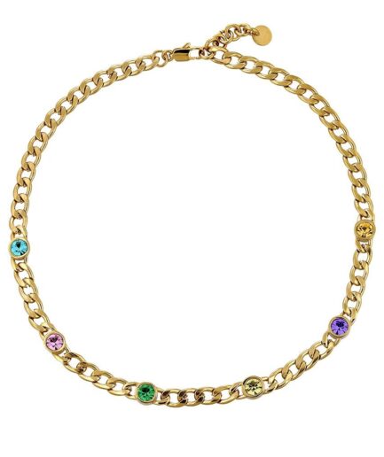 Dyrbergkern Agnese Necklace Color: Gold Rainbow Onesize Women