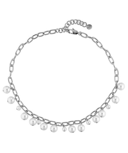 Dyrbergkern Gabriella Necklace Color: Silverwhite Onesize Women