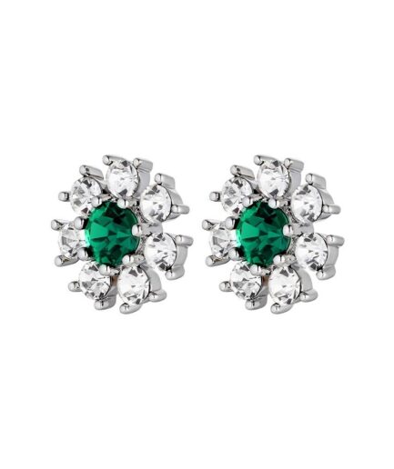 Dyrbergkern Aude Earring Color: Silvergreen Onesize Women