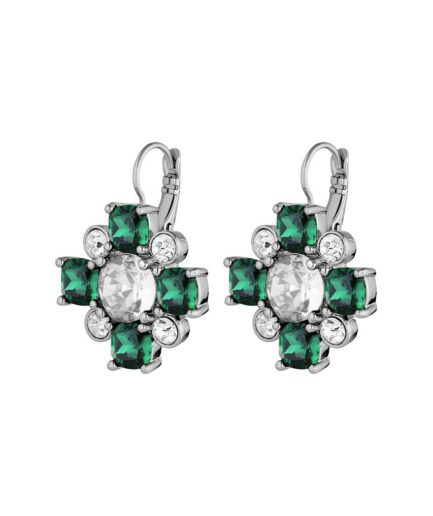 Dyrbergkern Batti Earring Color: Silvergreen Onesize Women