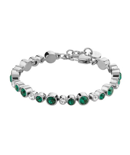 Dyrbergkern Teresia Bracelet Color: Silvergreen Onesize Women