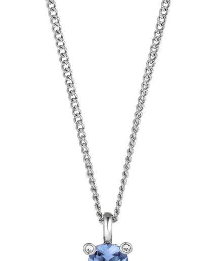 Dyrbergkern Julia Necklace Color: Silverblue Onesize Women