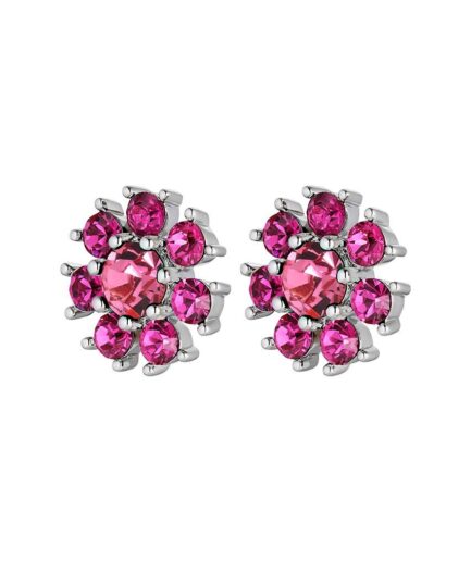 Dyrbergkern Aude Earring Color: Silver Pink Onesize Women