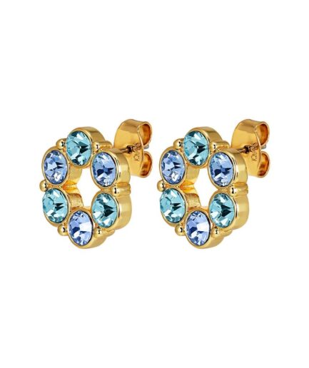 Dyrbergkern Ursula Earring Color: Goldblue Onesize Women