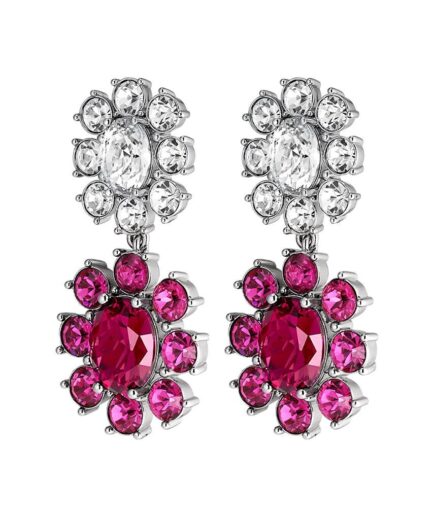 Dyrbergkern Lina Earring Color: Silver Pink Onesize Women