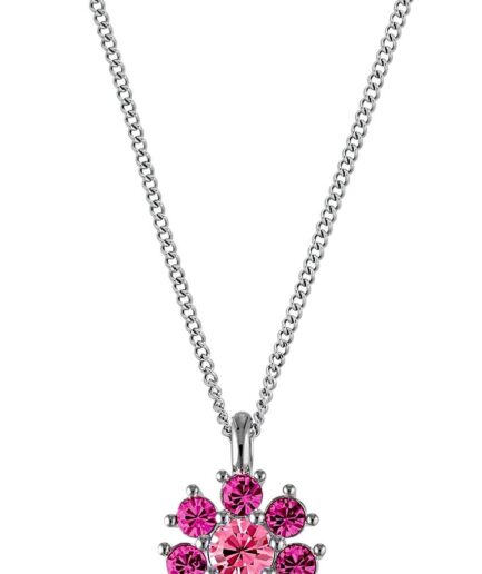 Dyrbergkern Delise Necklace Color: Silver Pink Onesize Women