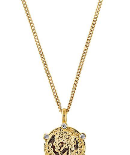 Dyrbergkern Siena Necklace Color: Goldcrystal Onesize Women