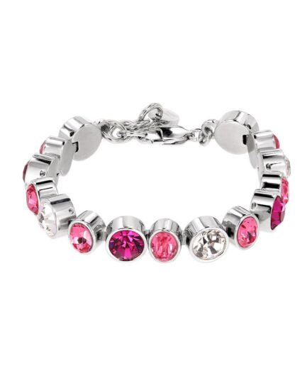 Dyrbergkern Elaine Bracelet Color: Silver Pink Onesize Women