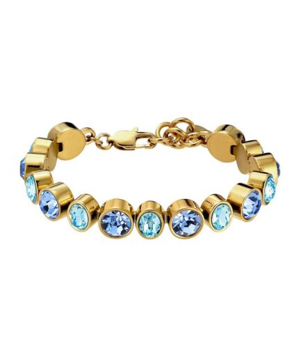 Dyrbergkern Elaine Bracelet Color: Goldblue Onesize Women