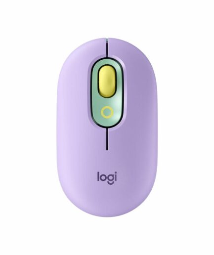 Mus Logitech Pop Mouse With Emoji Violet Groslashn