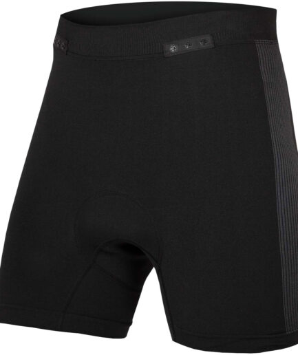 Engineered Padded Boxer With Clickfast Black Fra Endura